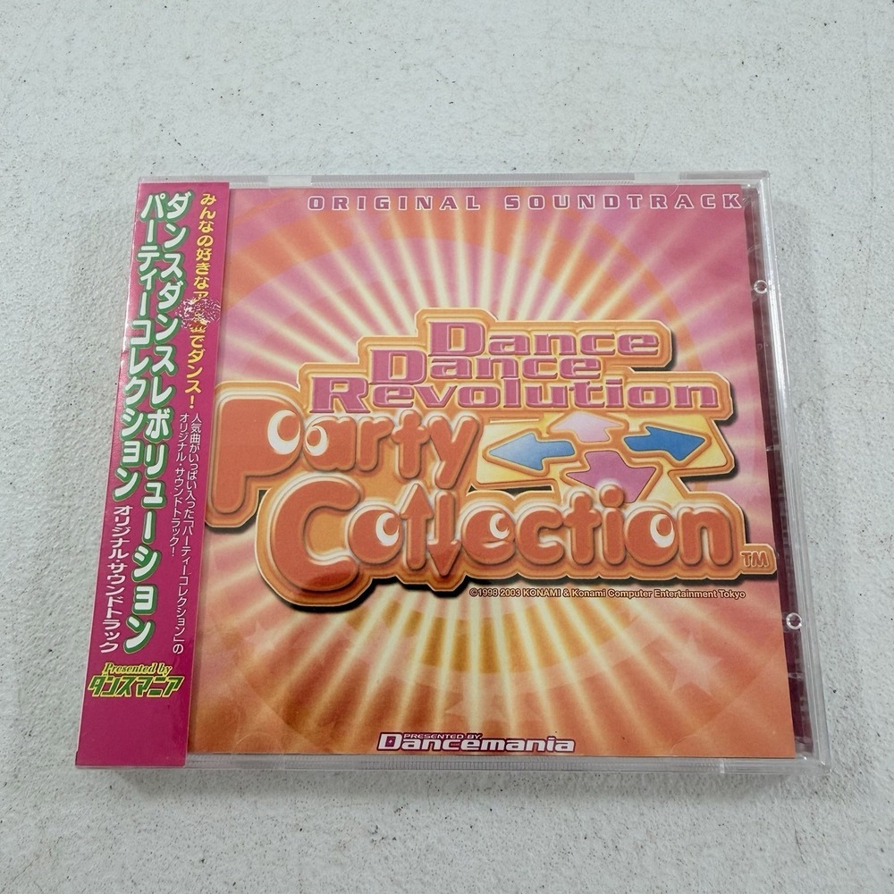 Dance Dance Revolution Party Collection DDR Original Soundtrack CD NEW SEALED